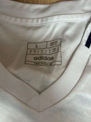 Lote 5 Camisetas Real Madrid Adidas Talla M y L