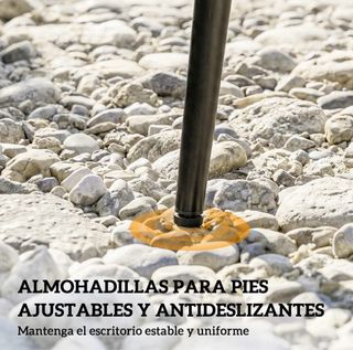 Mesa de jardín redonda cristal y metal