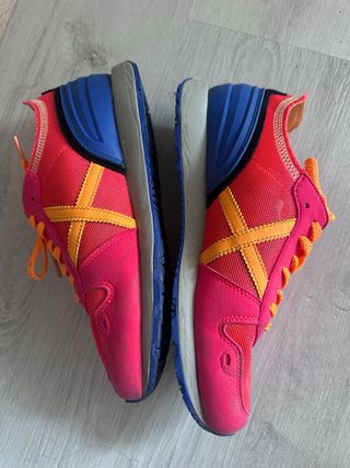 Zapatillas Munich Rojas y Naranjas