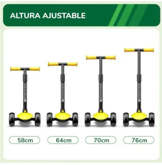 Patinete infantil Sawyer 3 ruedas amarillo