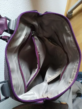Bolso Grande Morado Nicoli