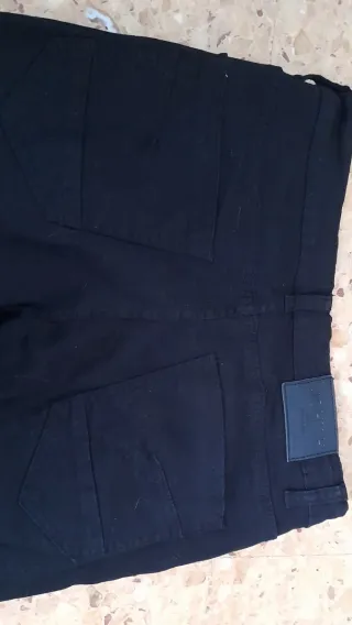 Pantalón vaquero JOHN H negro talla 30