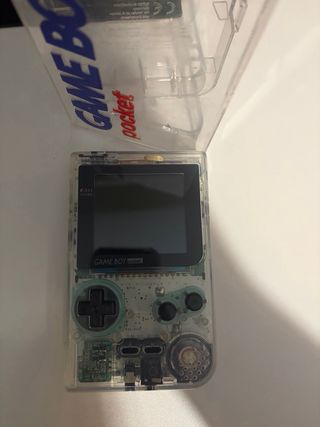 Nintendo Game Boy Pocket Transparente Restaurada