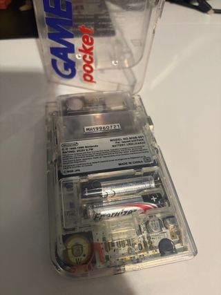 Nintendo Game Boy Pocket Transparente Restaurada