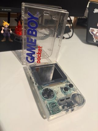 Nintendo Game Boy Pocket Transparente Restaurada
