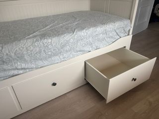 Cama nido IKEA 3 cajones + 2 colchones