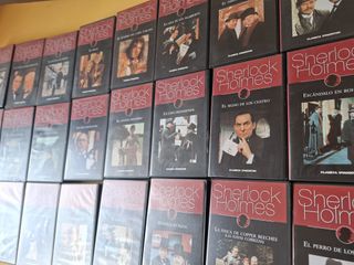 Colección VHS Sherlock Holmes (26 Cintas)