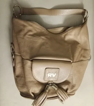 Bolso Piel Roberto Verino Beige