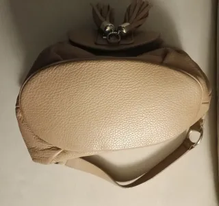 Bolso Piel Roberto Verino Beige