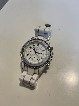 Orologio Chanel Automatico Bianco e Argento