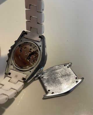 Orologio Chanel Automatico Bianco e Argento
