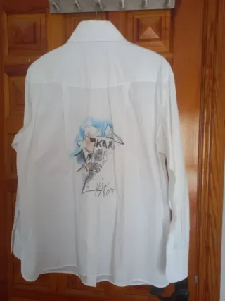Camisa Karl Lagerfeld Blanca Talla M