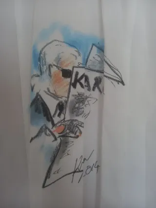Camisa Karl Lagerfeld Blanca Talla M