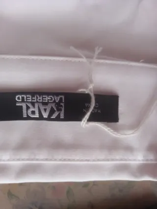 Camisa Karl Lagerfeld Blanca Talla M