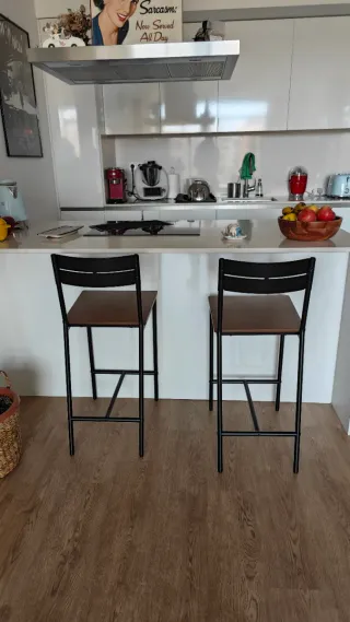 2 Sillas Altas Ikea sandsberg