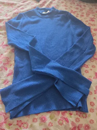 Maglietta Pull&Bear blu taglia XS