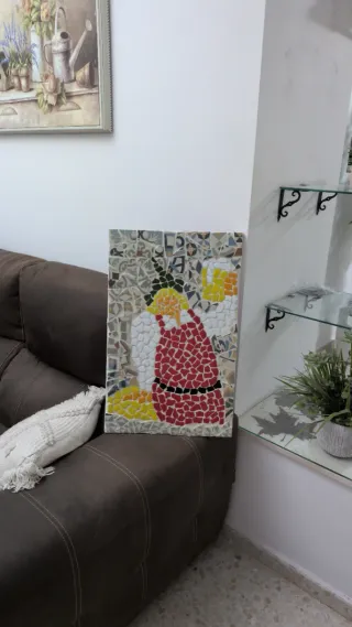 Mosaico Gambrinus Hecho a Mano precio a negociar