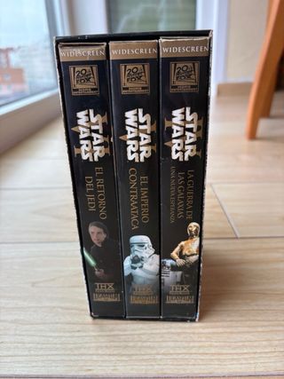 Trilogía original Star Wars VHS Widescreen