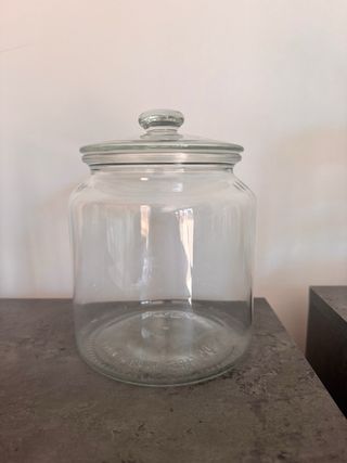 Set 7 Tarros Cristal Cierre Hermético