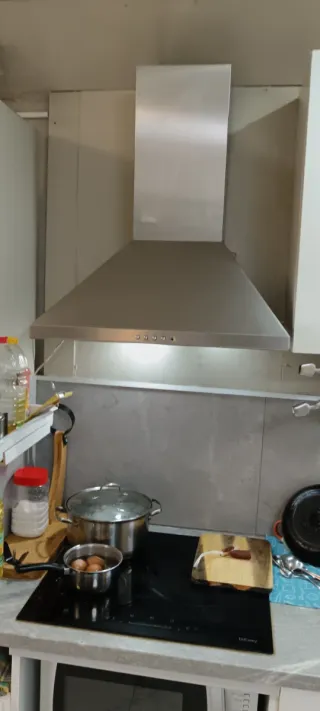 Campana extractora acero inoxidable