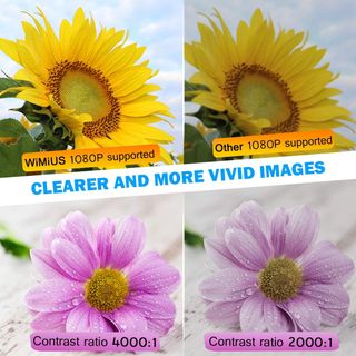 Proyector WIMIUS P18 Negro