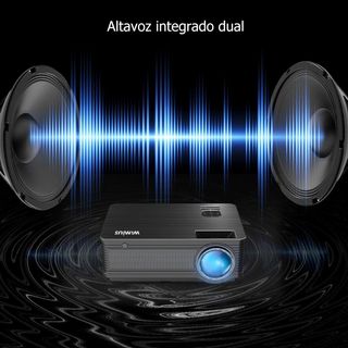 Proyector WIMIUS P18 Negro