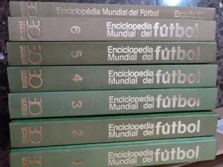 Enciclopedia mundial del futbol 7 tomos