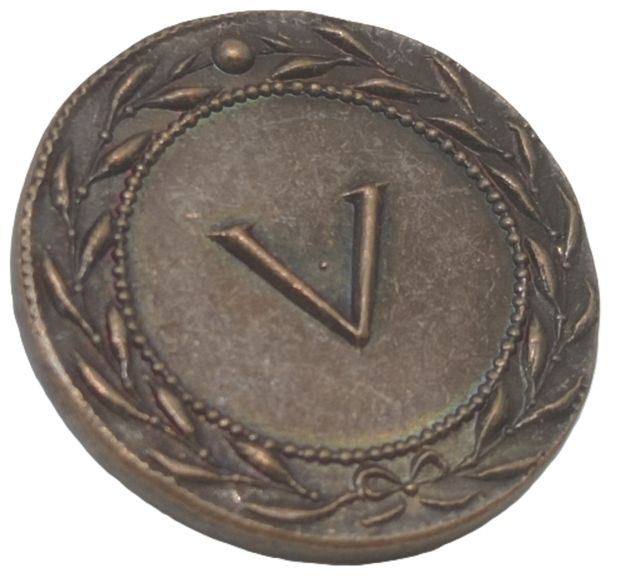 Réplica de moneda romana Spintrie del sexo de Spintrie código E8