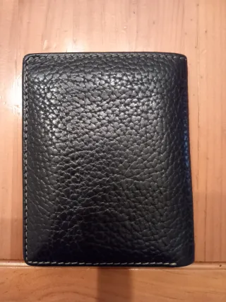 Cartera de piel para hombre
