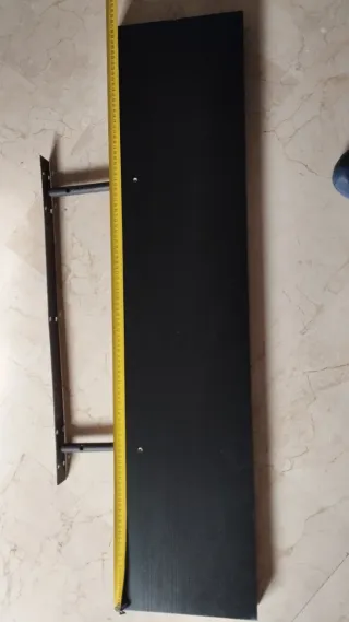 2 Estanterías Ikea Lack Madera Negra 15€