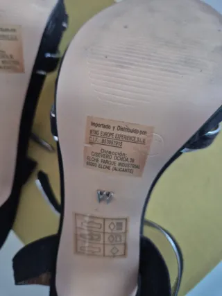 Sandali Mariama tacco donna neri e argento