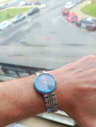 Reloj Yves Saint Laurent Azul y Dorado