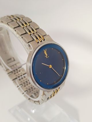 Reloj Yves Saint Laurent Azul y Dorado