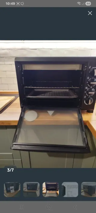 Horno eléctrico Grunkel