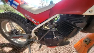 Merlin DG 80 350cc Trial 1988.