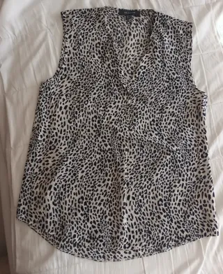 Blusa Primark Talla 38 Animal Print