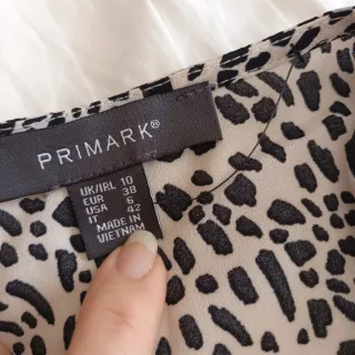 Blusa Primark Talla 38 Animal Print