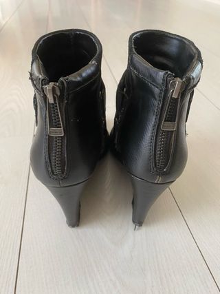 Botines cuña Pull&Bear negros