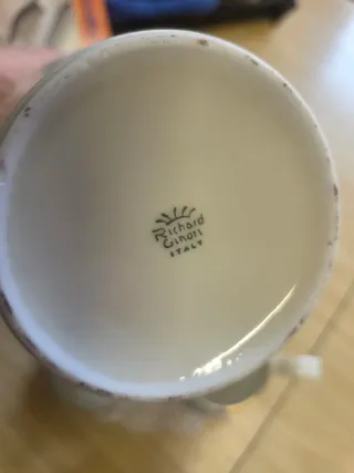 Elegante set in pregiata porcellana Richard Ginori