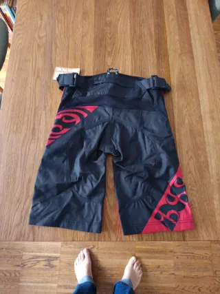 Pantalón Bici Downhill Ixs Rosso