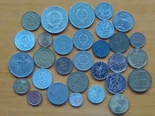 Lote monedas antiguas varios países
