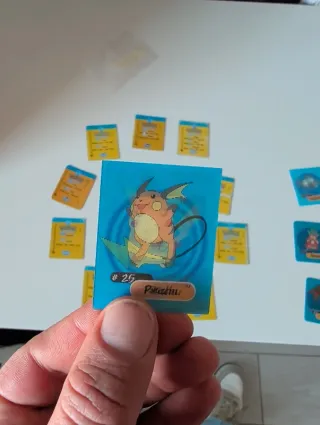 Set 15 carte Pokemon lenticolari