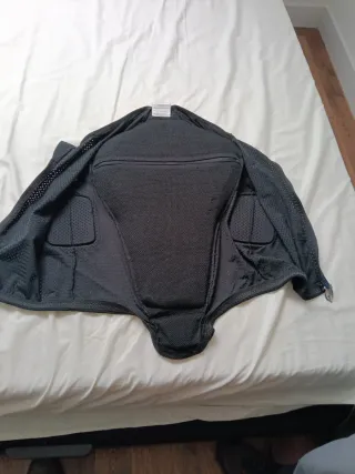 Espaldera Protectora Moto Negra