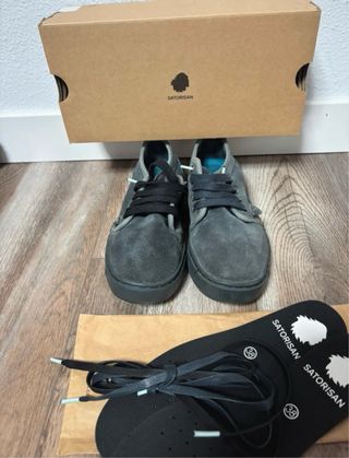 Zapatillas Satorisan Grises Ante