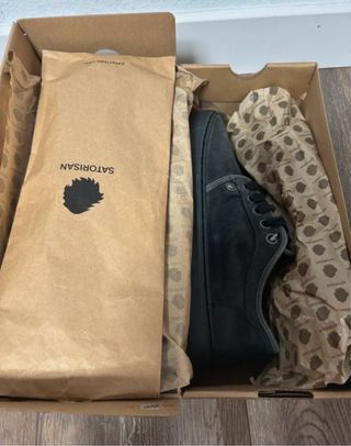 Zapatillas Satorisan Grises Ante