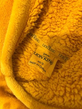 Poncho El Rey León Disney Talla Única