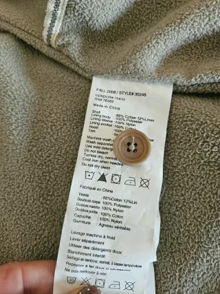 Timberland Vintage Waterproof Bomber – Beige Khaki