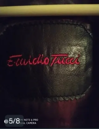 Cazadora Piel Caballero Negra