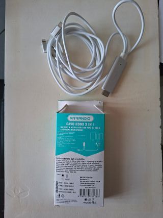 Cavo HDMI 3 in 1 Arrango