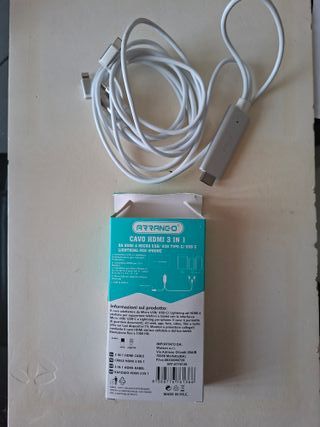 Cavo HDMI 3 in 1 Arrango